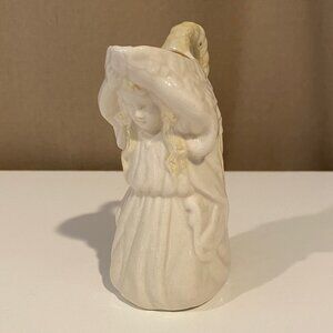 Belleek Ireland Creamer Undine Water Nymph Maiden 4.5" Vintage‎